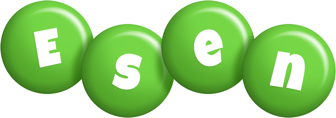Esen candy-green logo