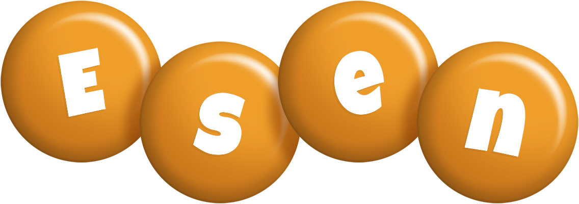 Esen candy-orange logo