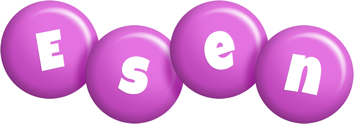 Esen candy-purple logo