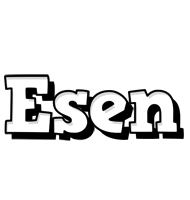 Esen snowing logo