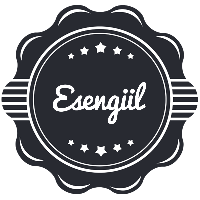 Esengül badge logo