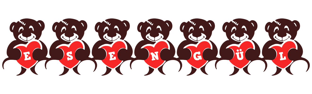 Esengül bear logo