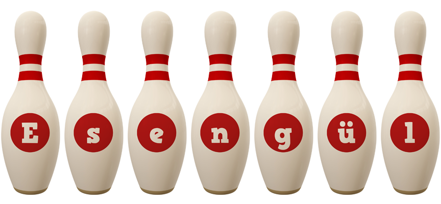 Esengül bowling-pin logo