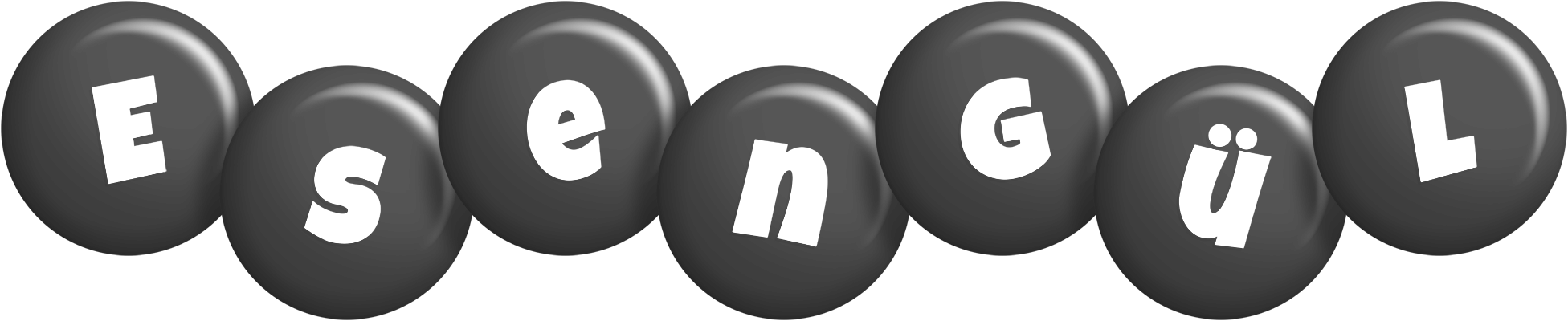 Esengül candy-black logo