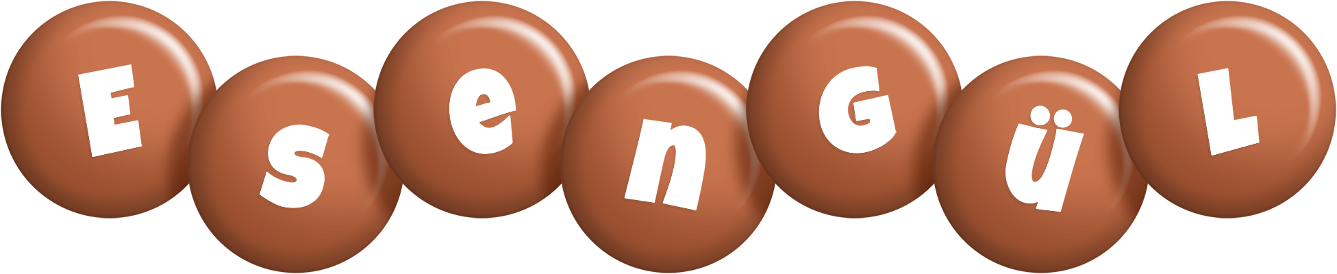 Esengül candy-brown logo