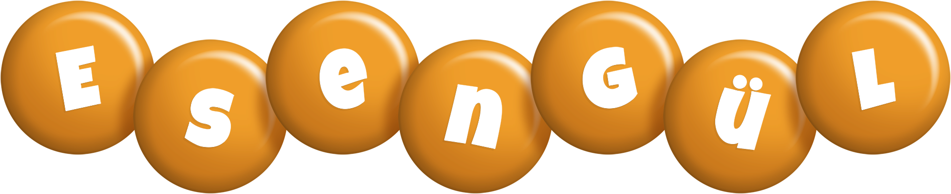 Esengül candy-orange logo