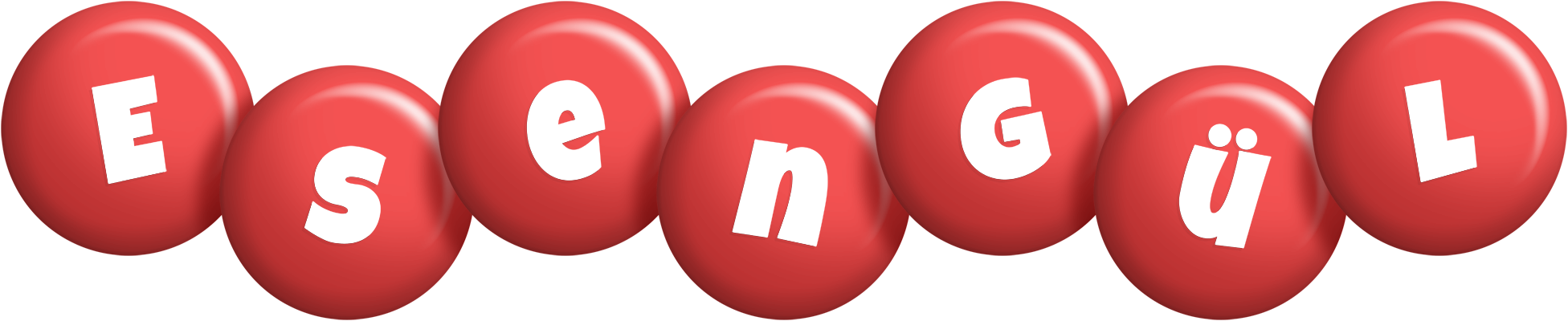 Esengül candy-red logo