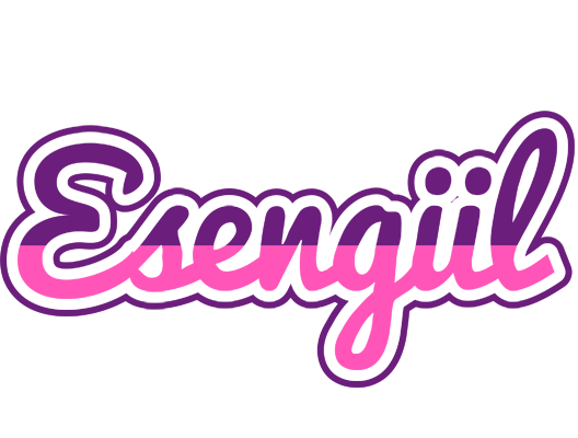 Esengül cheerful logo