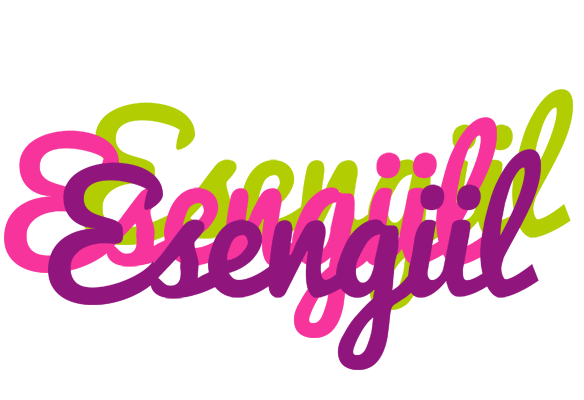 Esengül flowers logo