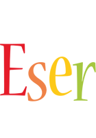 Eser birthday logo