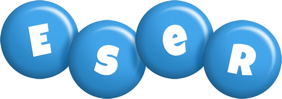 Eser candy-blue logo