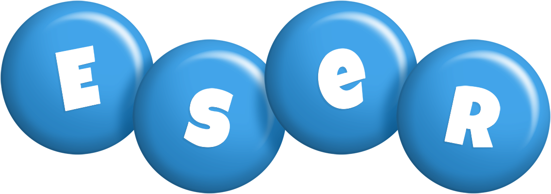 Eser candy-blue logo