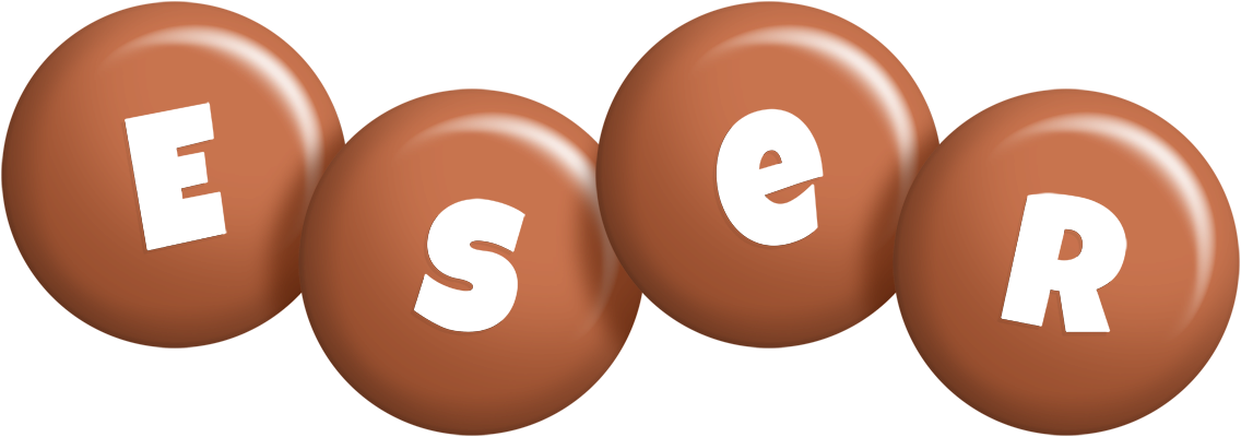 Eser candy-brown logo