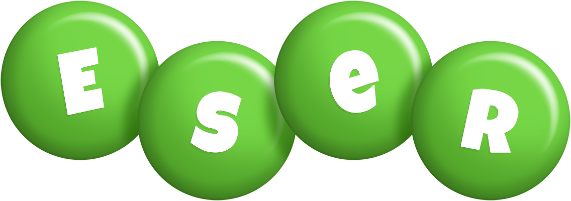 Eser candy-green logo