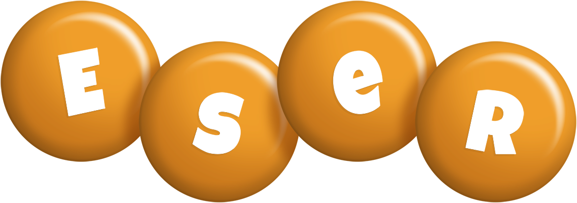 Eser candy-orange logo