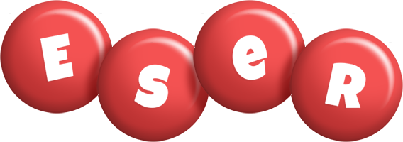 Eser candy-red logo