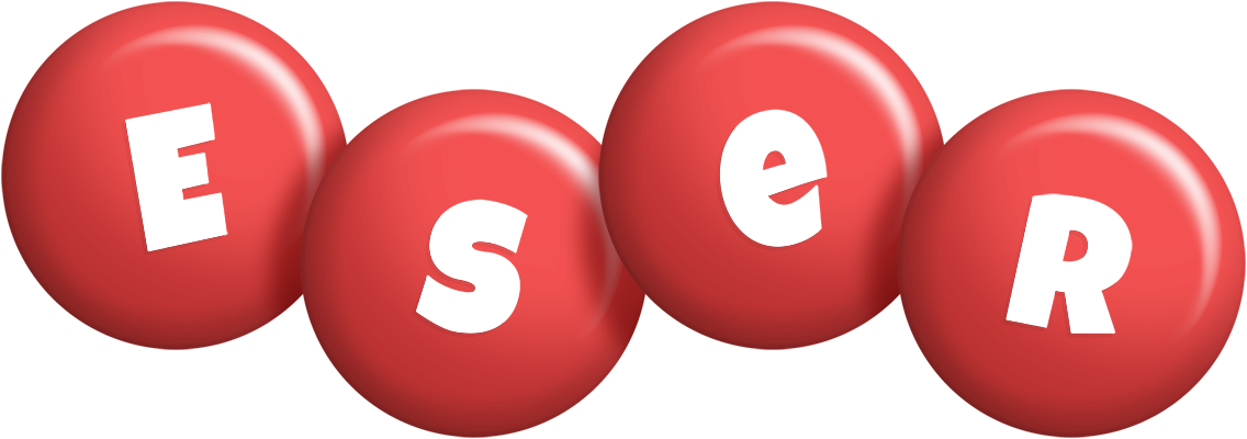 Eser candy-red logo