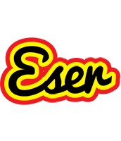 Eser flaming logo