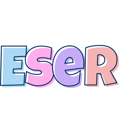 Eser pastel logo