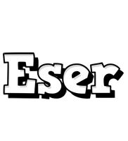 Eser snowing logo