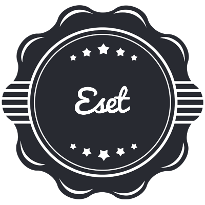 Eset badge logo