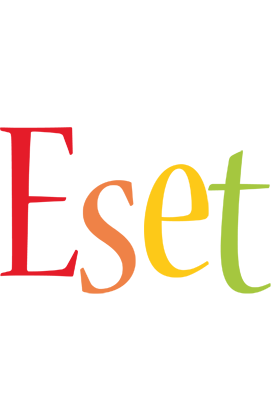 Eset birthday logo