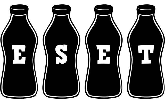 Eset bottle logo