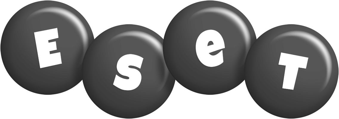 Eset candy-black logo