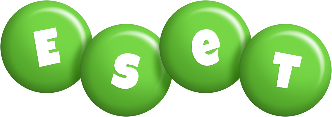 Eset candy-green logo