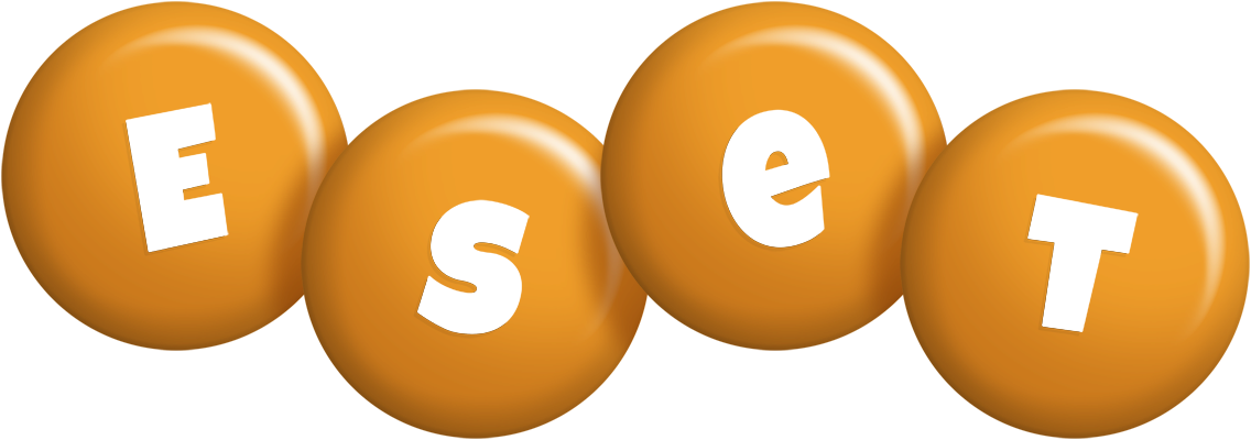 Eset candy-orange logo