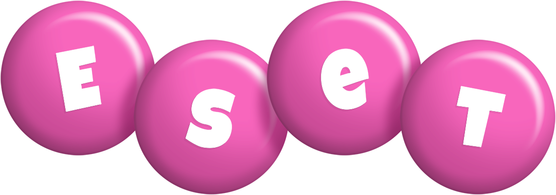 Eset candy-pink logo
