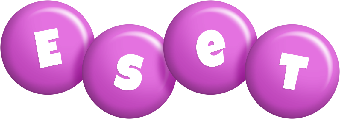 Eset candy-purple logo