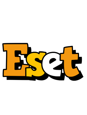 Eset cartoon logo