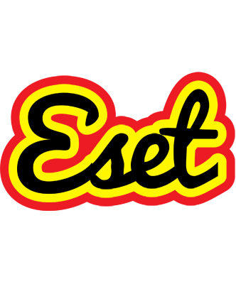 Eset flaming logo