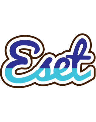 Eset raining logo