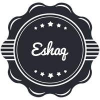 Eshaq badge logo