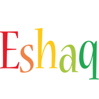 Eshaq birthday logo