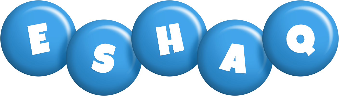 Eshaq candy-blue logo