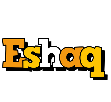 Eshaq cartoon logo