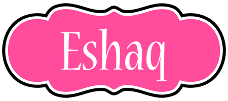 Eshaq invitation logo