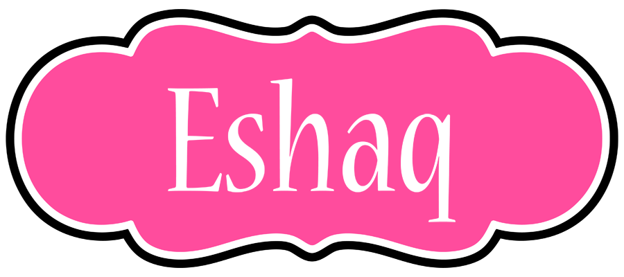 Eshaq invitation logo