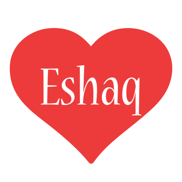 Eshaq love logo