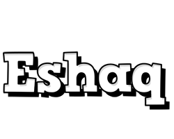 Eshaq snowing logo