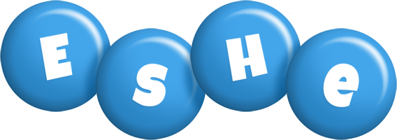 Eshe candy-blue logo