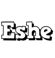 Eshe snowing logo