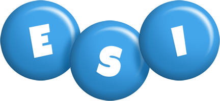 Esi candy-blue logo