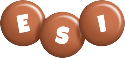 Esi candy-brown logo