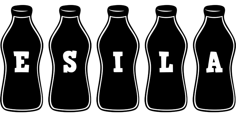 Esila bottle logo