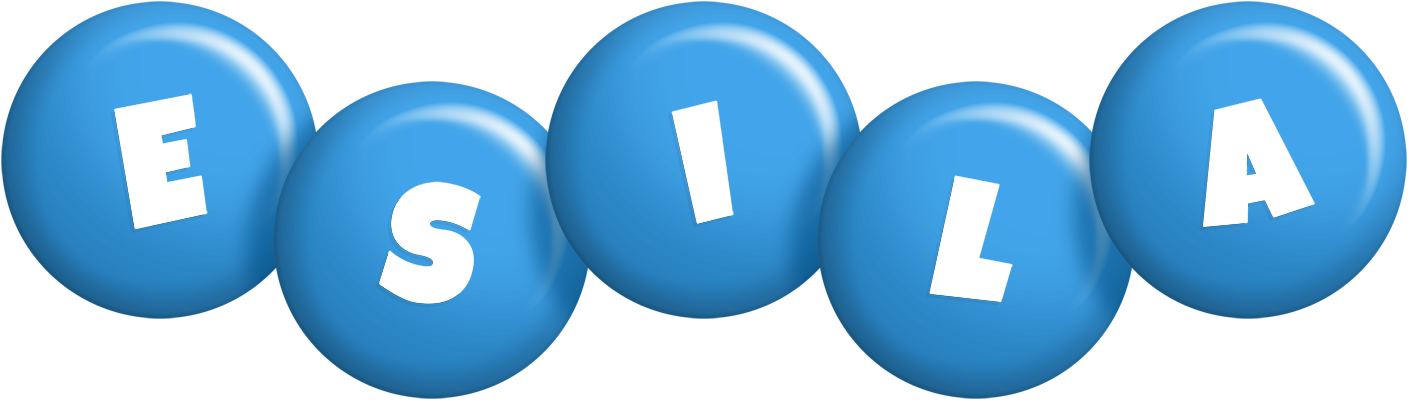 Esila candy-blue logo