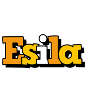 Esila cartoon logo